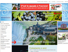 Tablet Screenshot of bonjourniagara.com